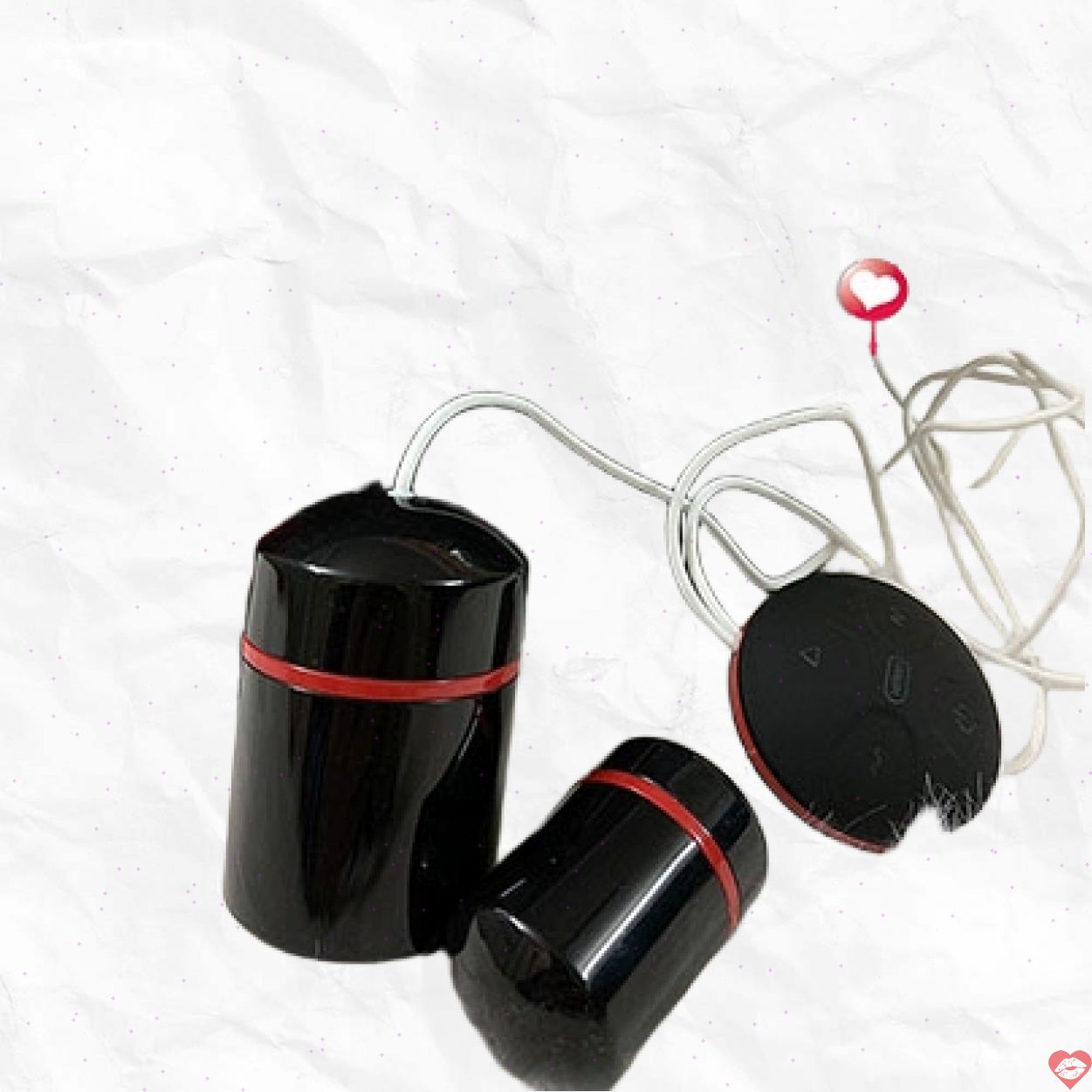 Trứng Rung Đôi Leten Sạc Pin Cao Cấp Đa Chế Độ Mạnh Mẽ 