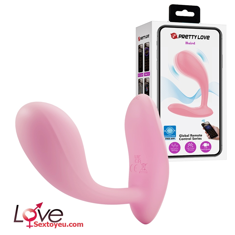Trứng rung cao cấp Prettlove Baird điều khiển app tiện lợi