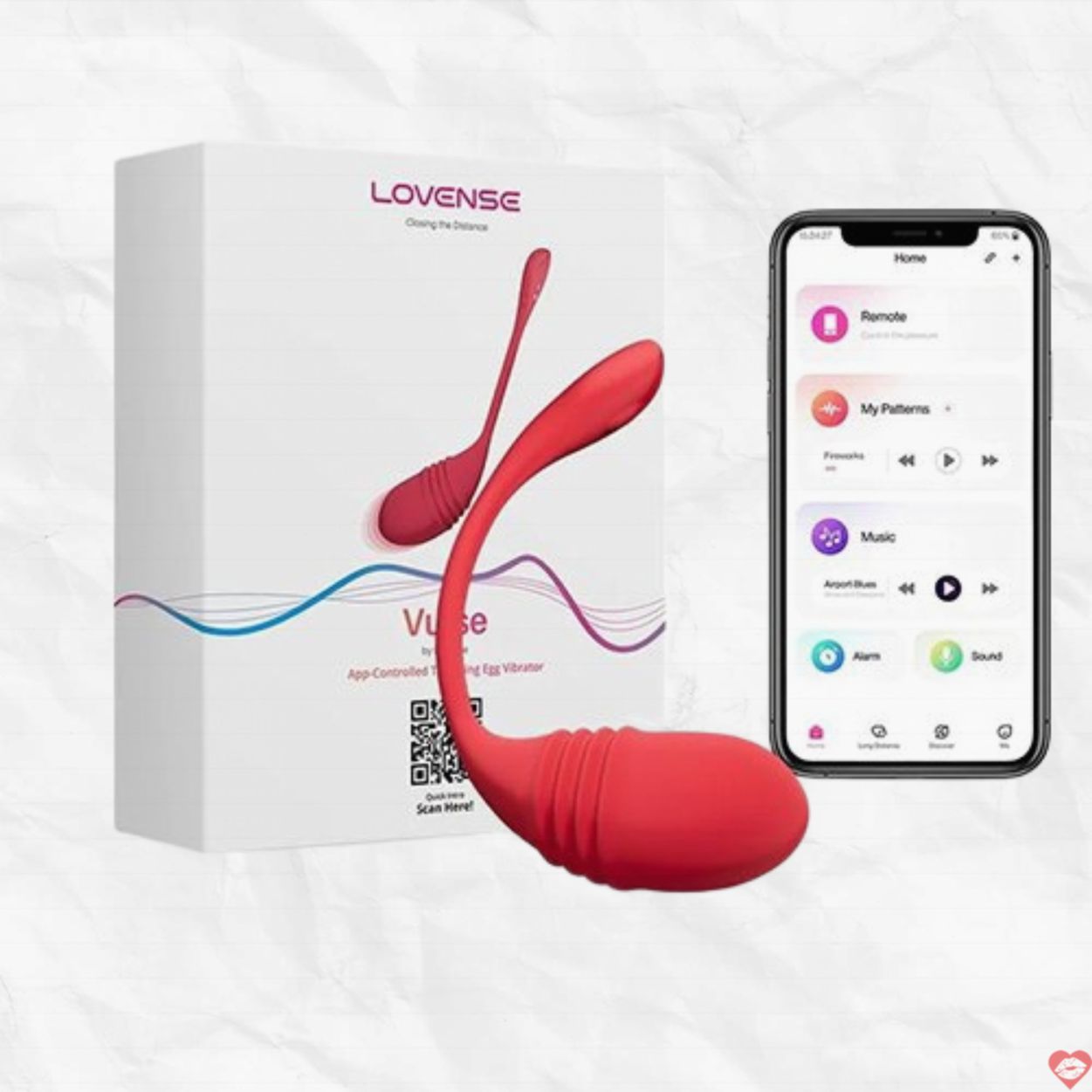 Lovense Vulse siêu phẩm trứng rung thông minh điều khiển app tiện lợi 