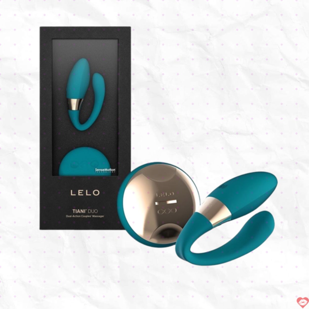 Máy Rung Cặp Đôi Lelo Tiani Duo Cao Cấp Đa Điểm Kích Thích 