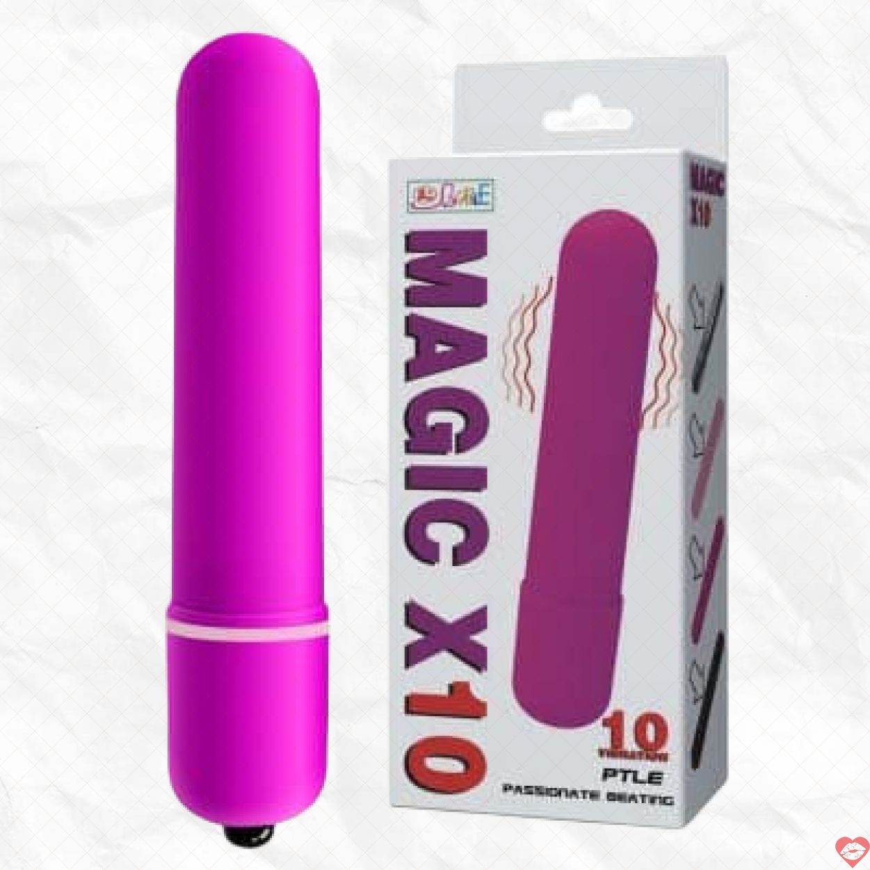 Sextoy rung Prettylove X10 nhỏ gọn, kích thích cực mạnh, mới 