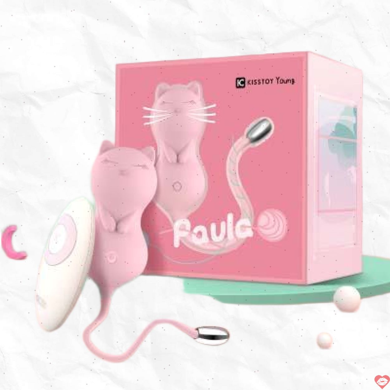 Sextoy Trứng Rung Cat Lighting Kisstoy Siêu Kích Thích Tê Tán 