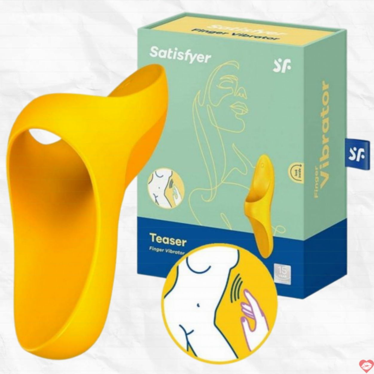Sextoys ngón tay rung Satisfyer Mỹ cao cấp siêu kích thích 