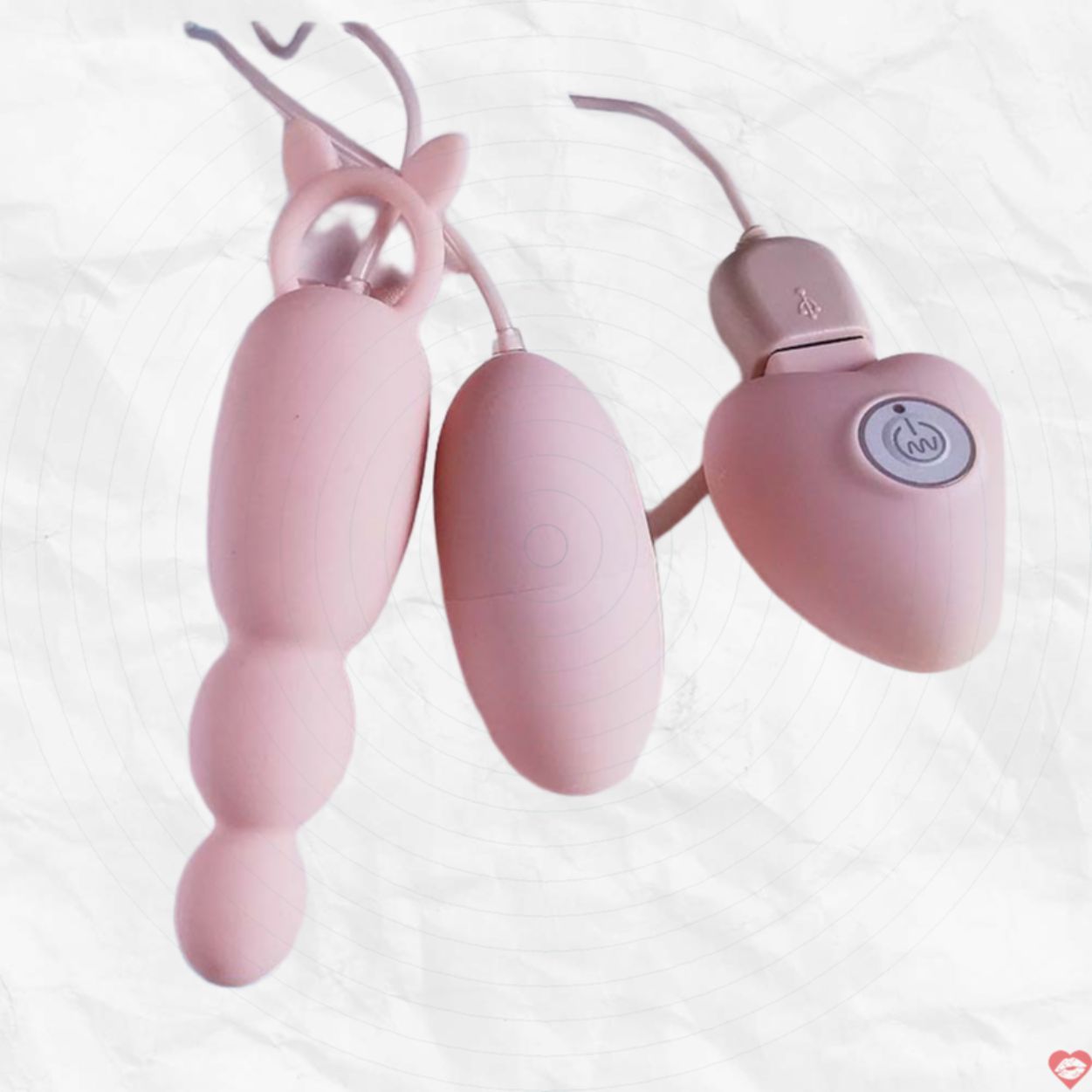 Trứng rung ROSELEX Helga 2 quả sạc usb có điều khiển giá rẻ