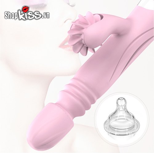 Máy massage điểm G và âm vật có rung thụt tự động XuanAi
