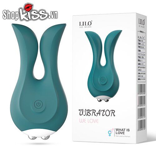 Máy rung cao cấp massage âm đạo và âm vật hình tai thỏ dễ thương Lilo