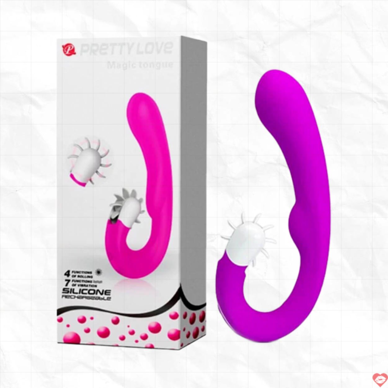 Dương Vật Giả Đa Năng Pretty Love Magic Lounge Kích Thích 