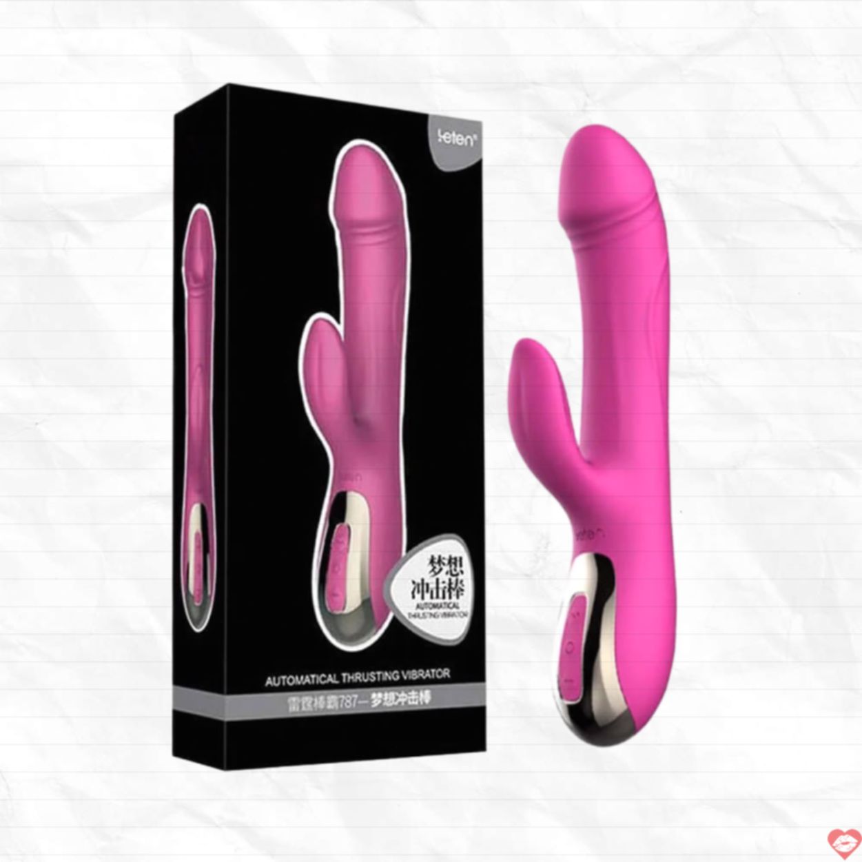 Dương vật giả Leten đa năng rung tự động kích thích mạnh mẽ 