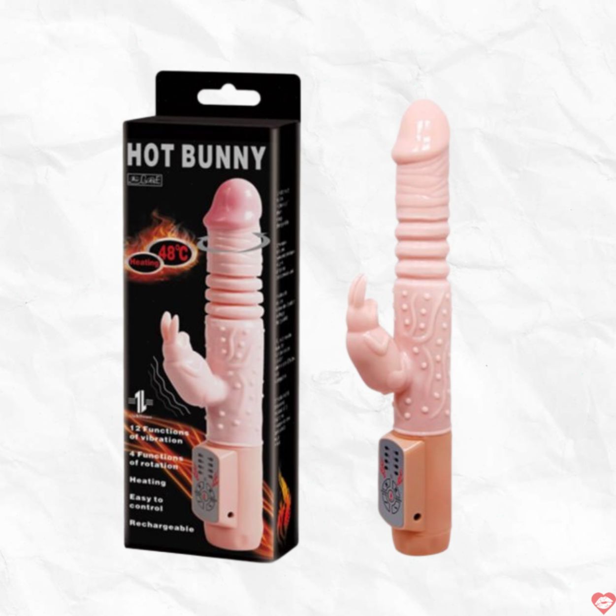 Dương vật giả Baile Hot Bunny cao cấp đa năng kích thích cực mạnh 