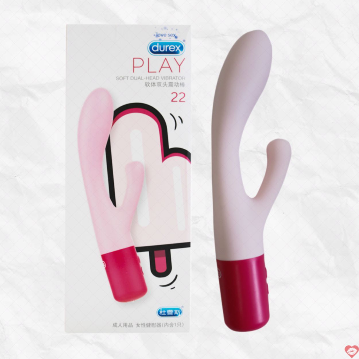 Máy massage Durex Soft Dual Head kích thích đa năng mạnh mẽ 