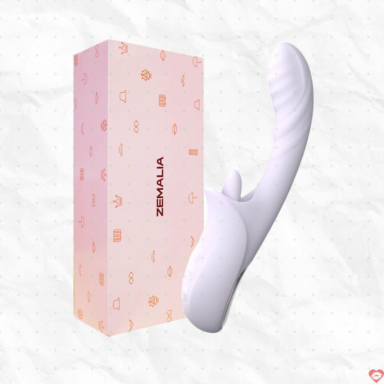 Dương Vật Giả Svakom Zemalia Rabbit Kích Thích Điểm G 3 Trong 1 