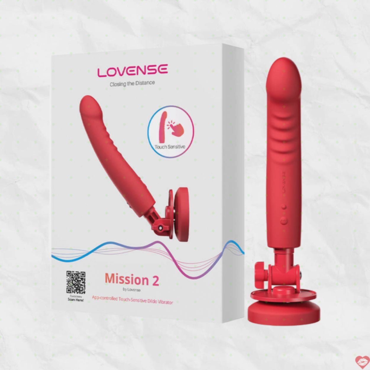 Dương vật giả Lovense Mission 2 cao cấp mạnh mẽ cho trải nghiệm tuyệt vời 