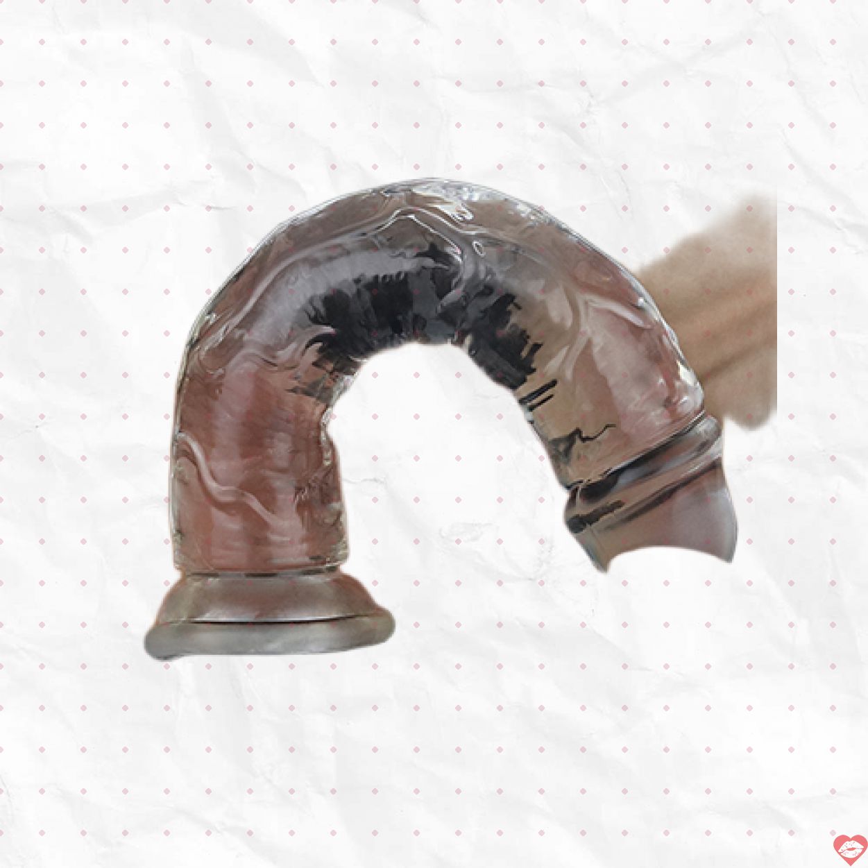 Lovetoy 7 inch silicone mềm mịn không bìu - Siêu thực cảm giác 
