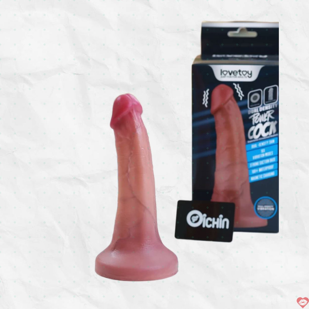Lovetoy Dual Density 6 inch Rung Mạnh Đồ Chơi Tình Dục Cao Cấp 