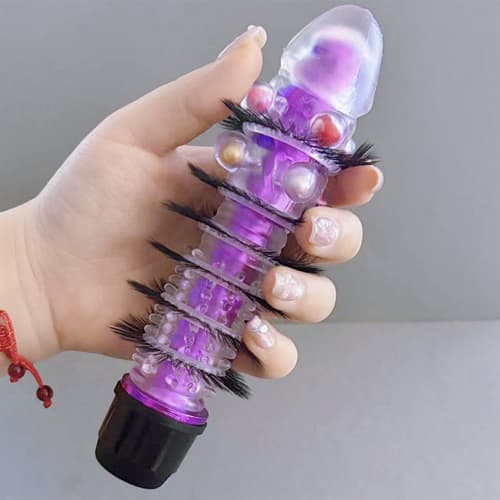 Dương Vật Giả Có Lông 30 Cấp Rung Mạnh Quét Mạng Nhện SHP1451
