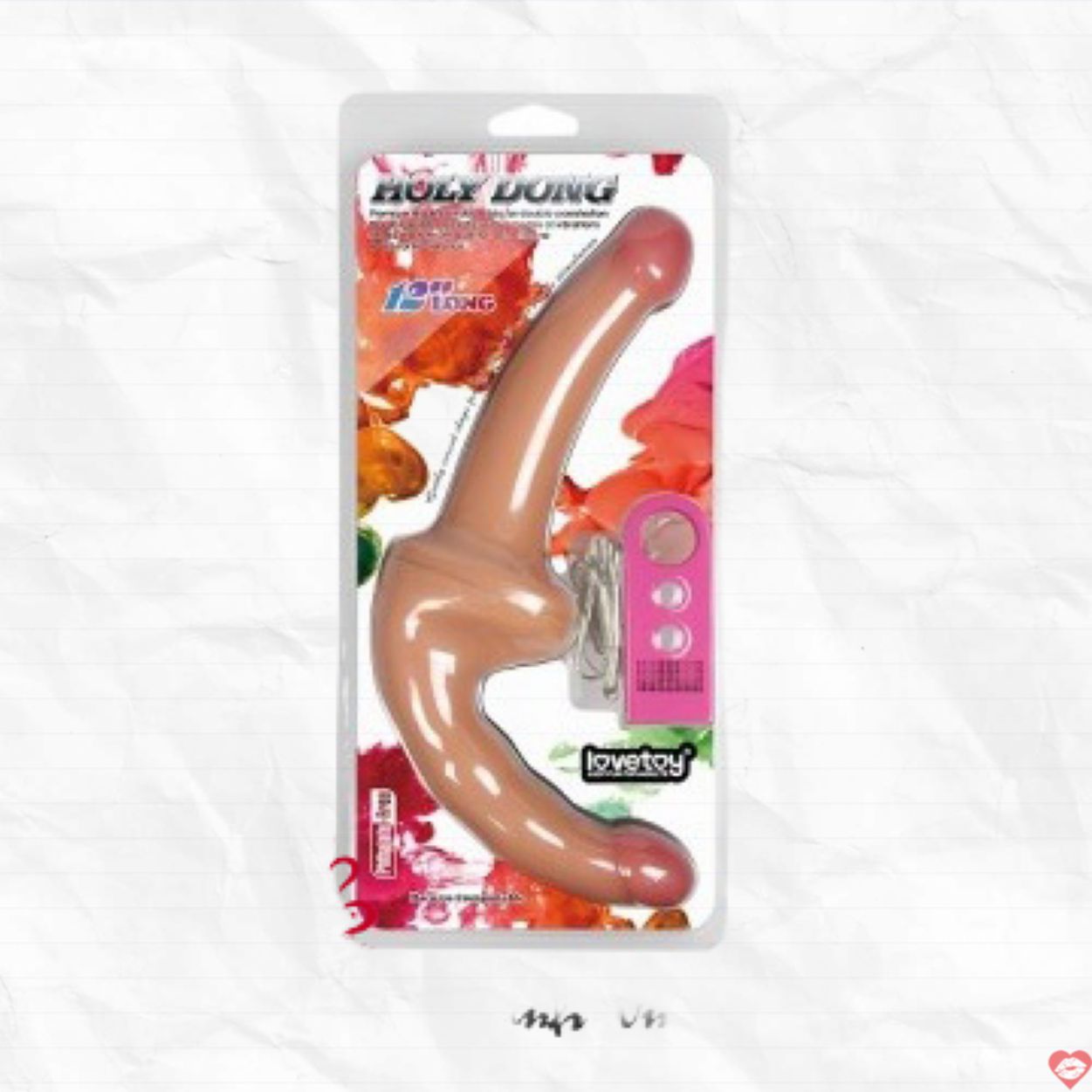 Dương Vật 2 Đầu Rung Cực Mạnh - Lovetoy Holy Dong Siêu Mềm 