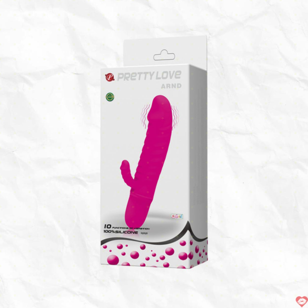 Dương vật silicon mini rung mạnh PrettyLove Arnd siêu mềm mại 