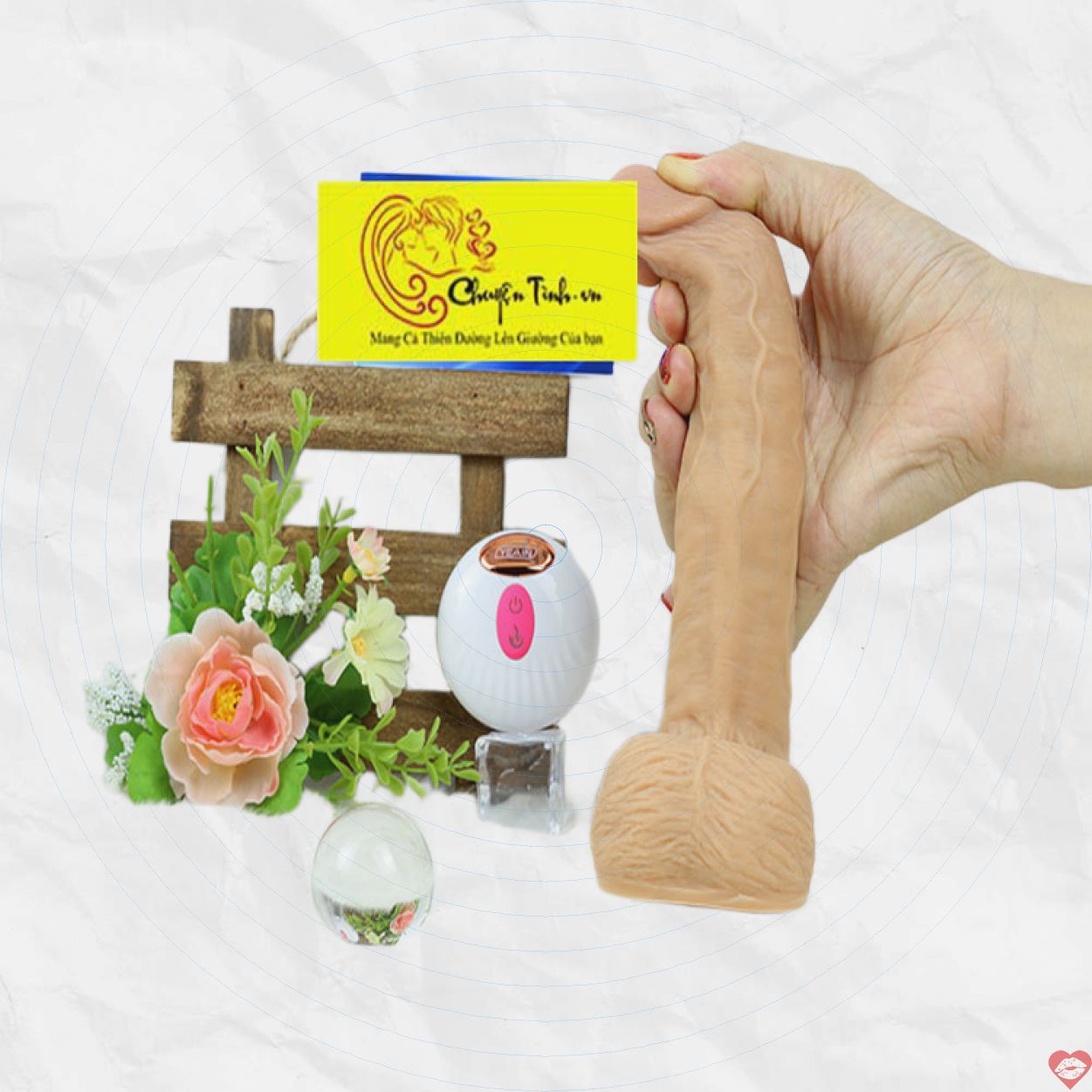 Dương Vật Giả Gắn Tường YEAIN G Point Rung Thụt Đa Cực 