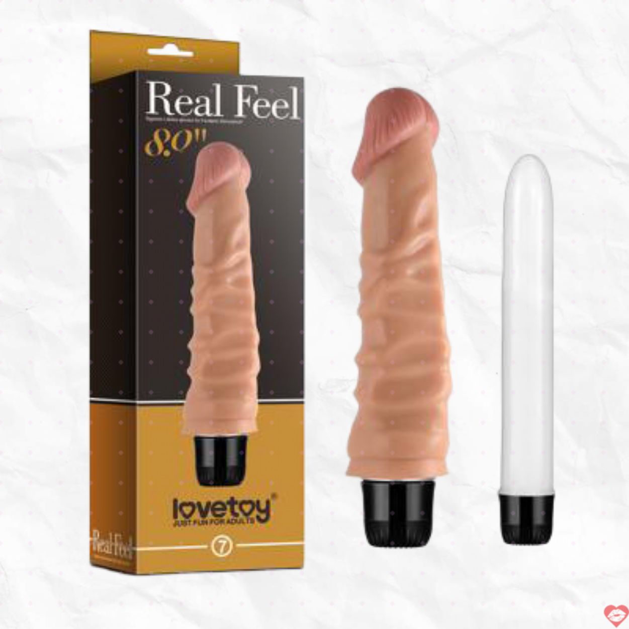 Lovetoy Real Feel Dương Vật Giả Siêu Thật Tăng Khoái Cảm 