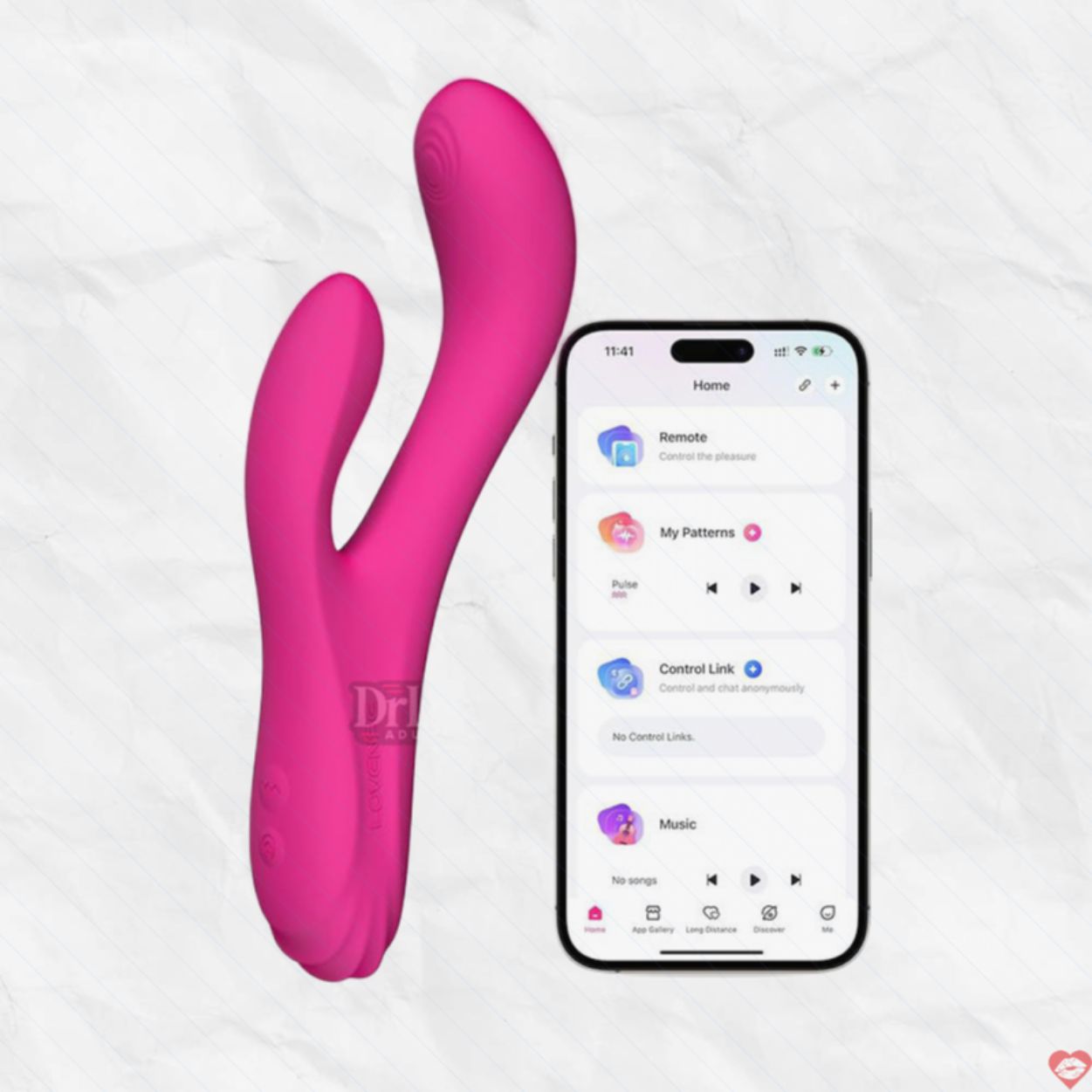 Máy Rung Lovense Osci 3 Cao Cấp Sưởi Ấm Rung Kép Đỉnh 
