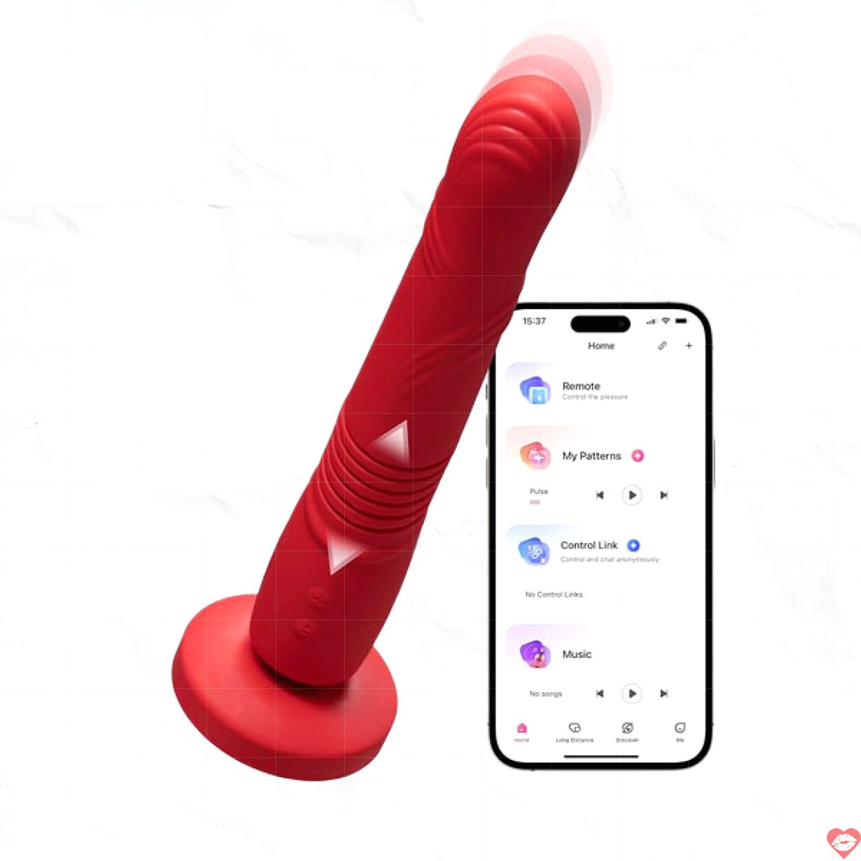 Dương Vật Giả Lovense Gravity Rung Thụt Thông Minh Kết Nối App 