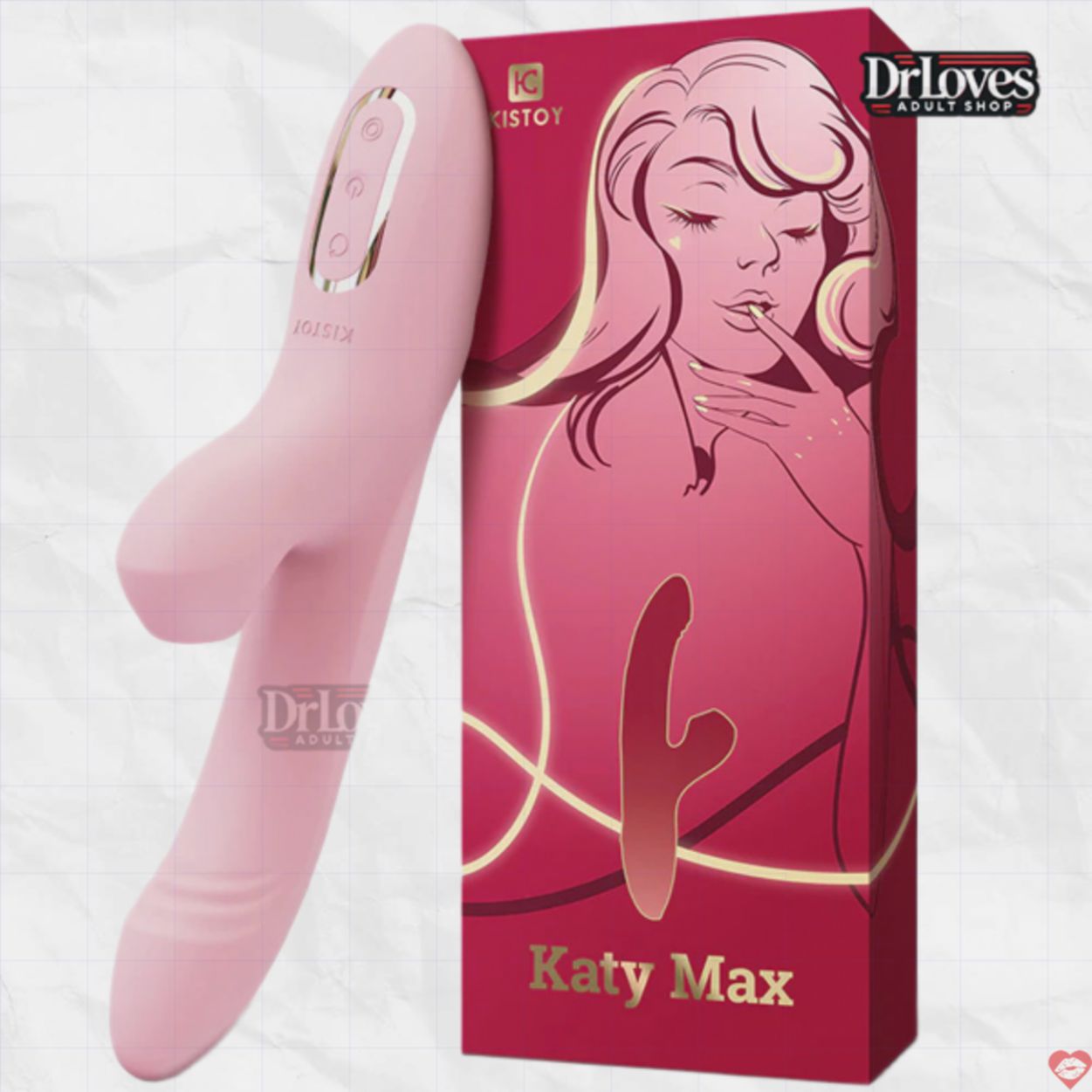 Dương Vật Giả Katy Max Kisstoy Rung Hút Ngoáy Cao Cấp, Siêu Thật 