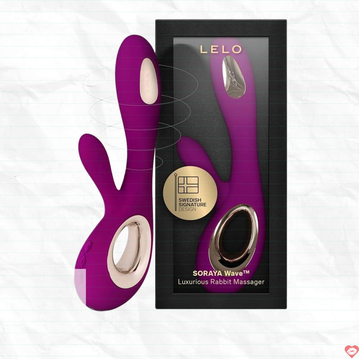 Máy rung điểm G Lelo Soraya Wave Rabbit đỉnh cao sang trọng 