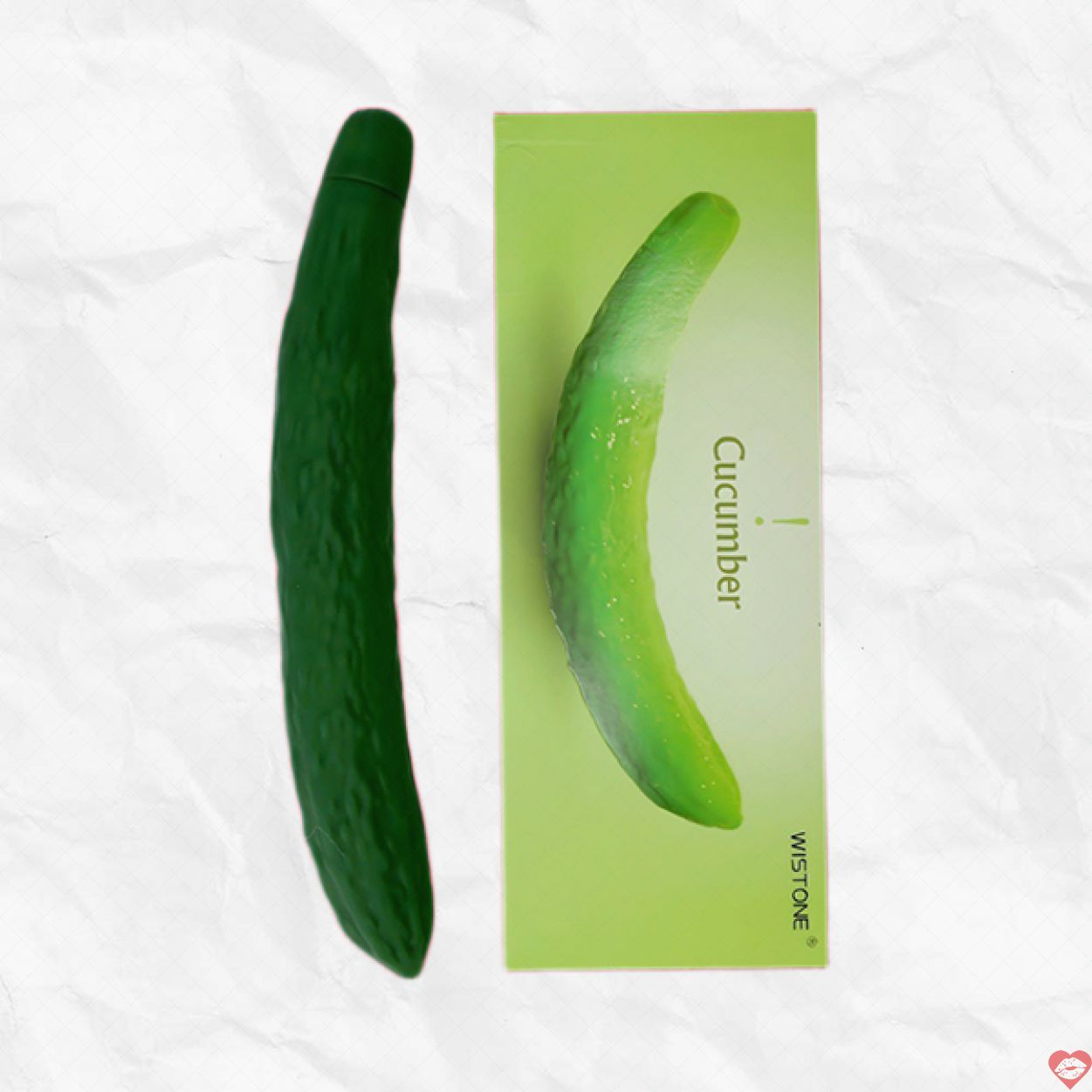 Dương vật giả dưa leo siêu rung Cucumber Wistone