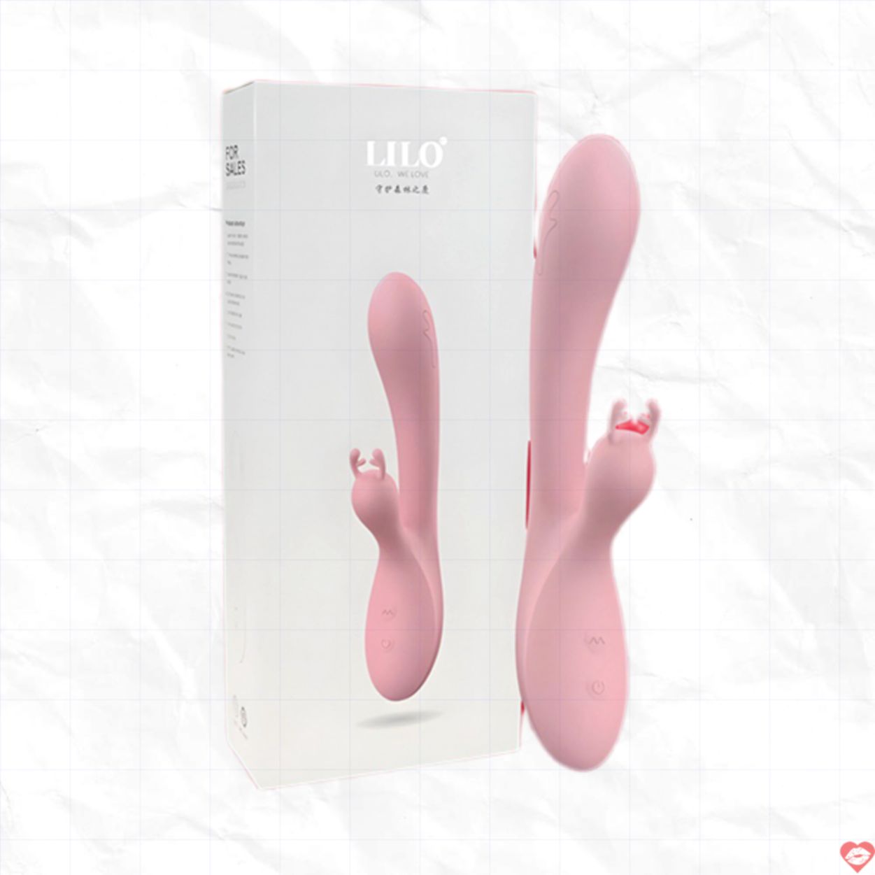 Dương vật giả Lilo We Love tai thỏ rung kích thích mạnh mẽ an toàn 