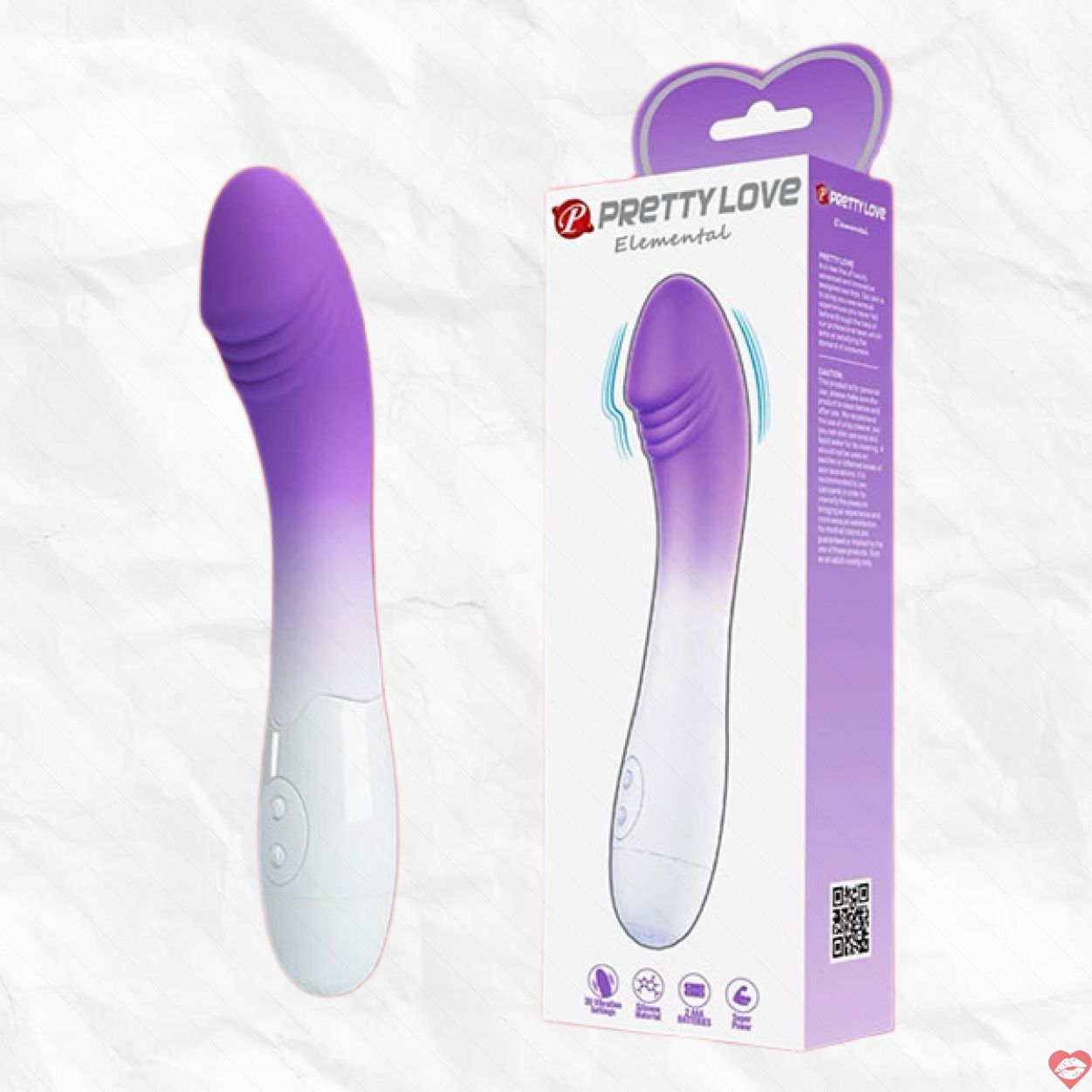Máy rung Dương vật Pretty Love Elemental 30 chế độ đa dạng 