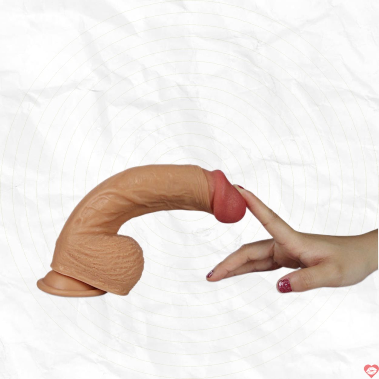 Dương vật siêu mềm rung mạnh Lovetoy Nature Cock Leo cảm giác thật 