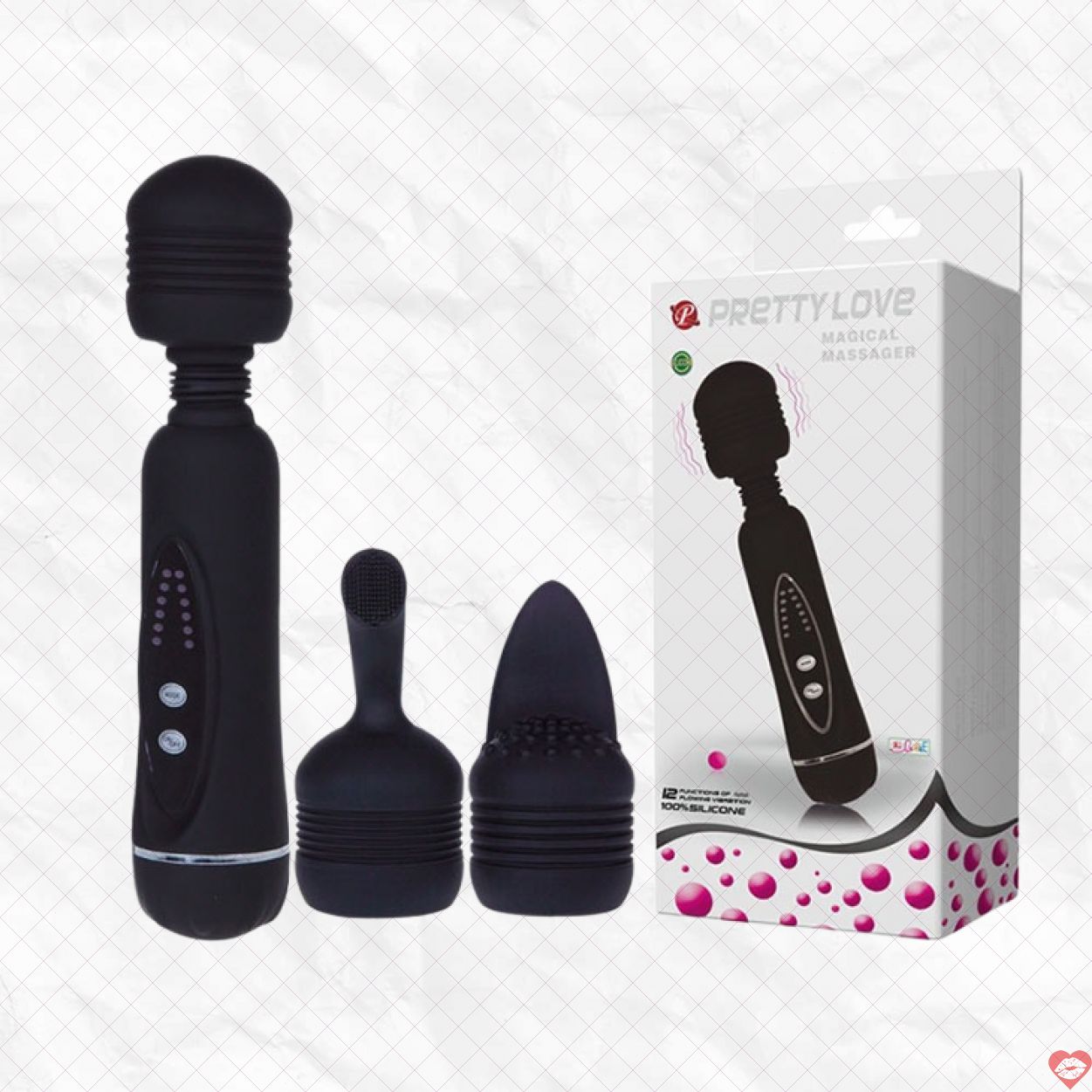 Chày Rung 3 Đầu Magical Massage Thư Giãn Tại Nhà Tuyệt Vời 