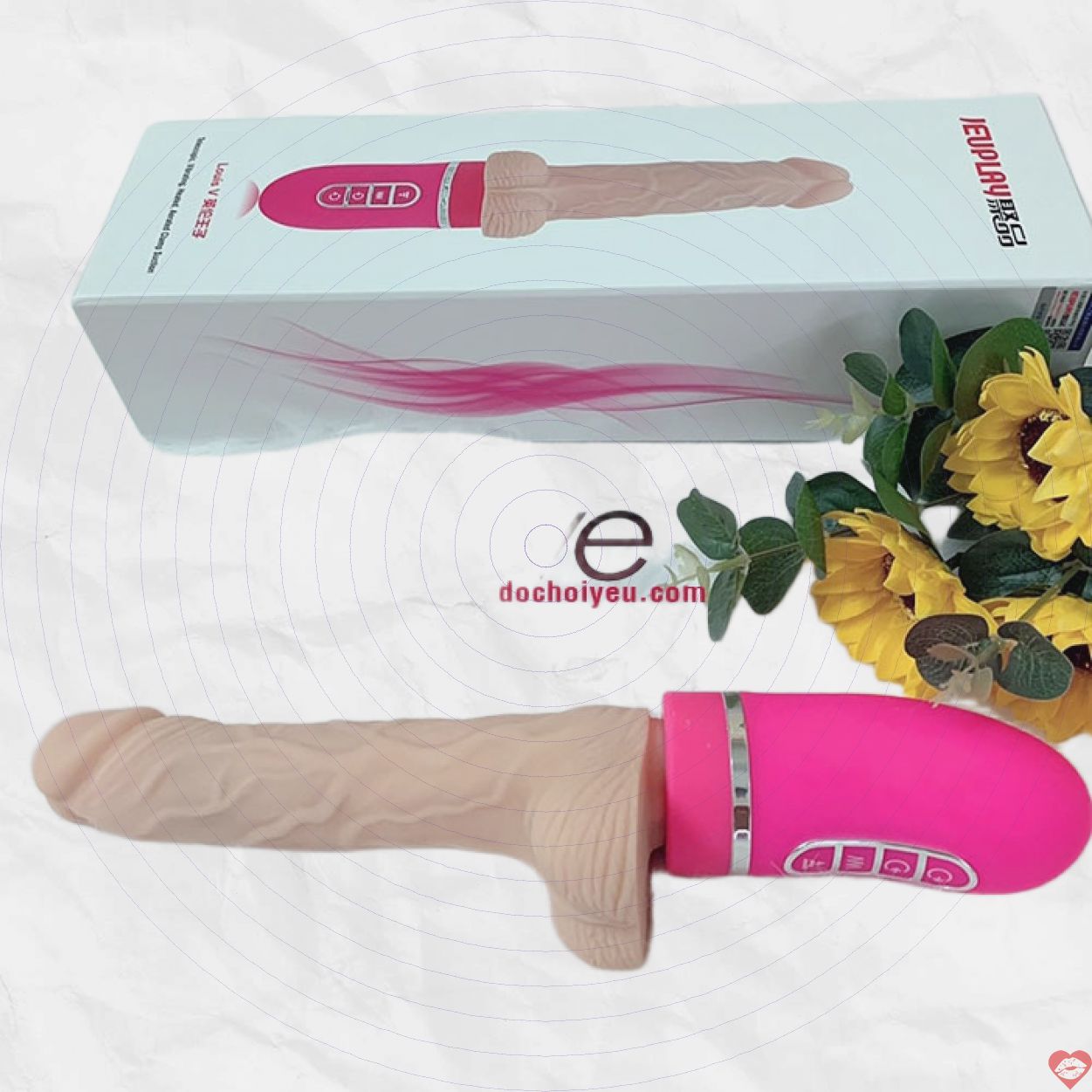 Dương Vật Giả Cao Cấp Nano Louis V Rung Thụt Bơm Hơi Tỏa Nhiệt