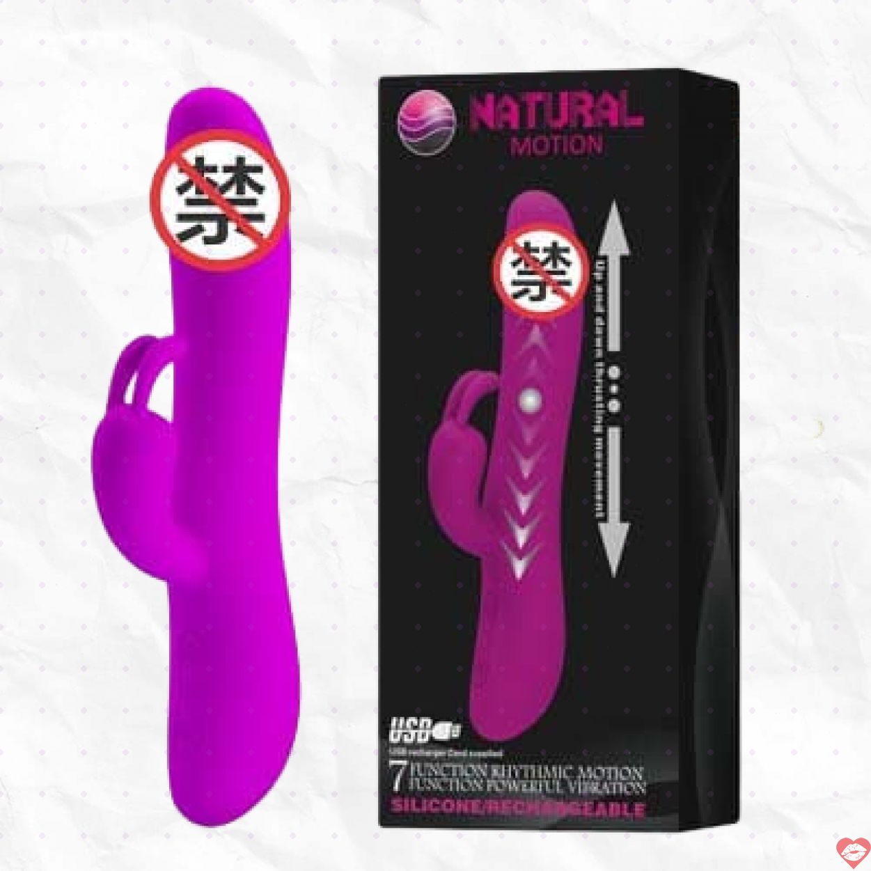 Dương vật giả thụt Pretty Love Natural motion chân thật
 