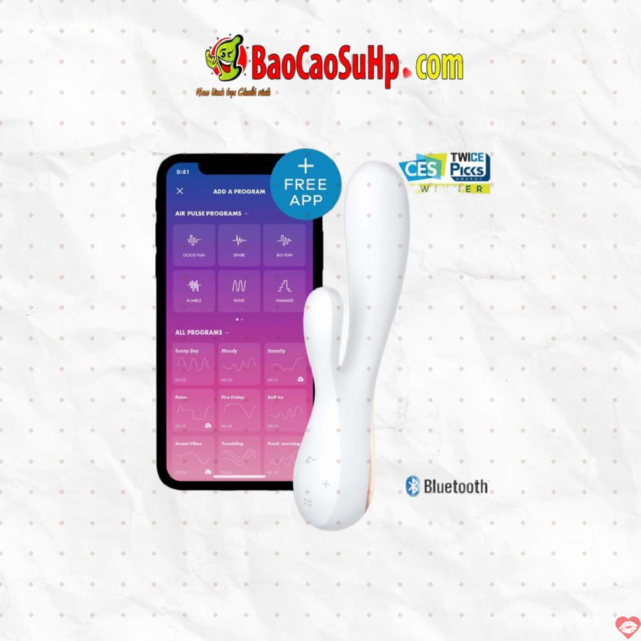 Dương Vật Giả Rung Satisfyer Điều Khiển App Mua Tại USA 