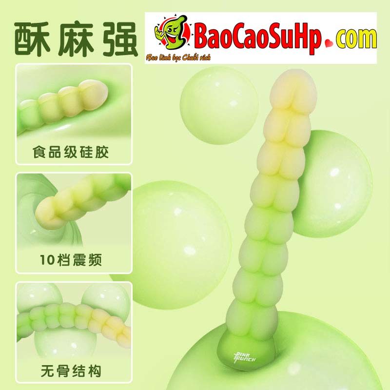 Máy rung Pink Peach Tower 3D đa năng kích thích nhỏ gọn mạnh mẽ