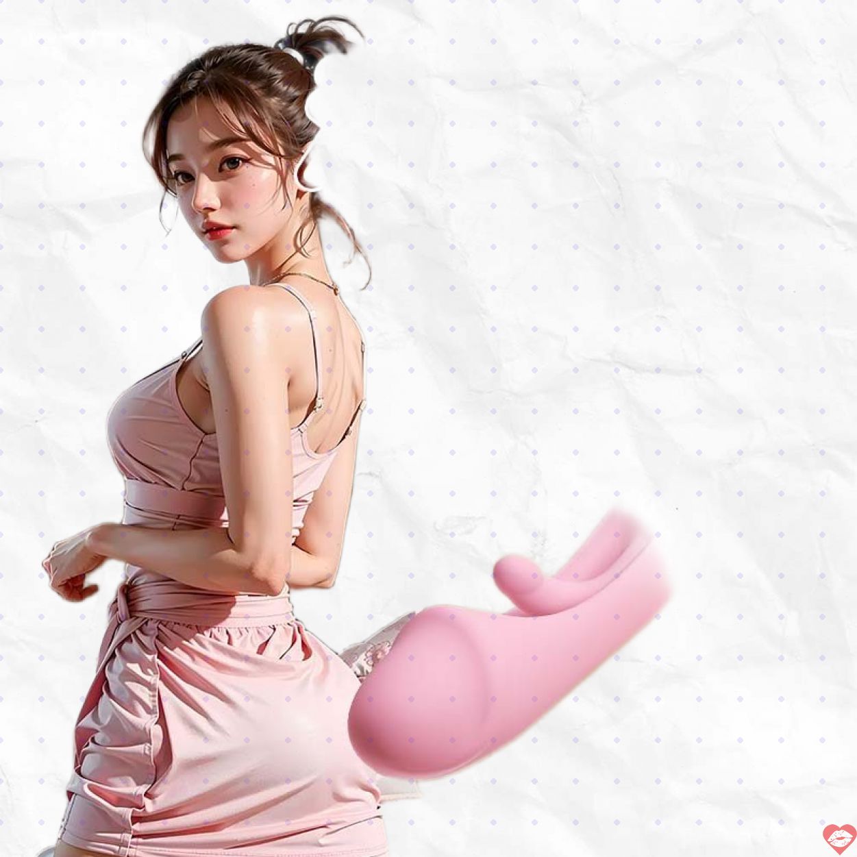 Dương Vật Giả Lưỡi Liếm 2in1 Mizzzee Kích Thích Cực Đỉnh 