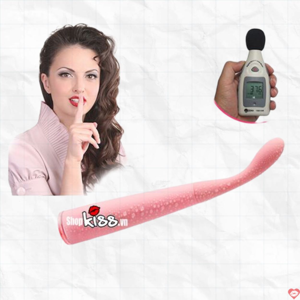 Máy Mát Xa Điểm G Zemalia Lulu 3 Đầu Kích Thích Cực Khoái 