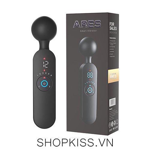 Chày rung massage âm đạo cao cấp có sưởi ấm Ares Smart Vibrator LILO