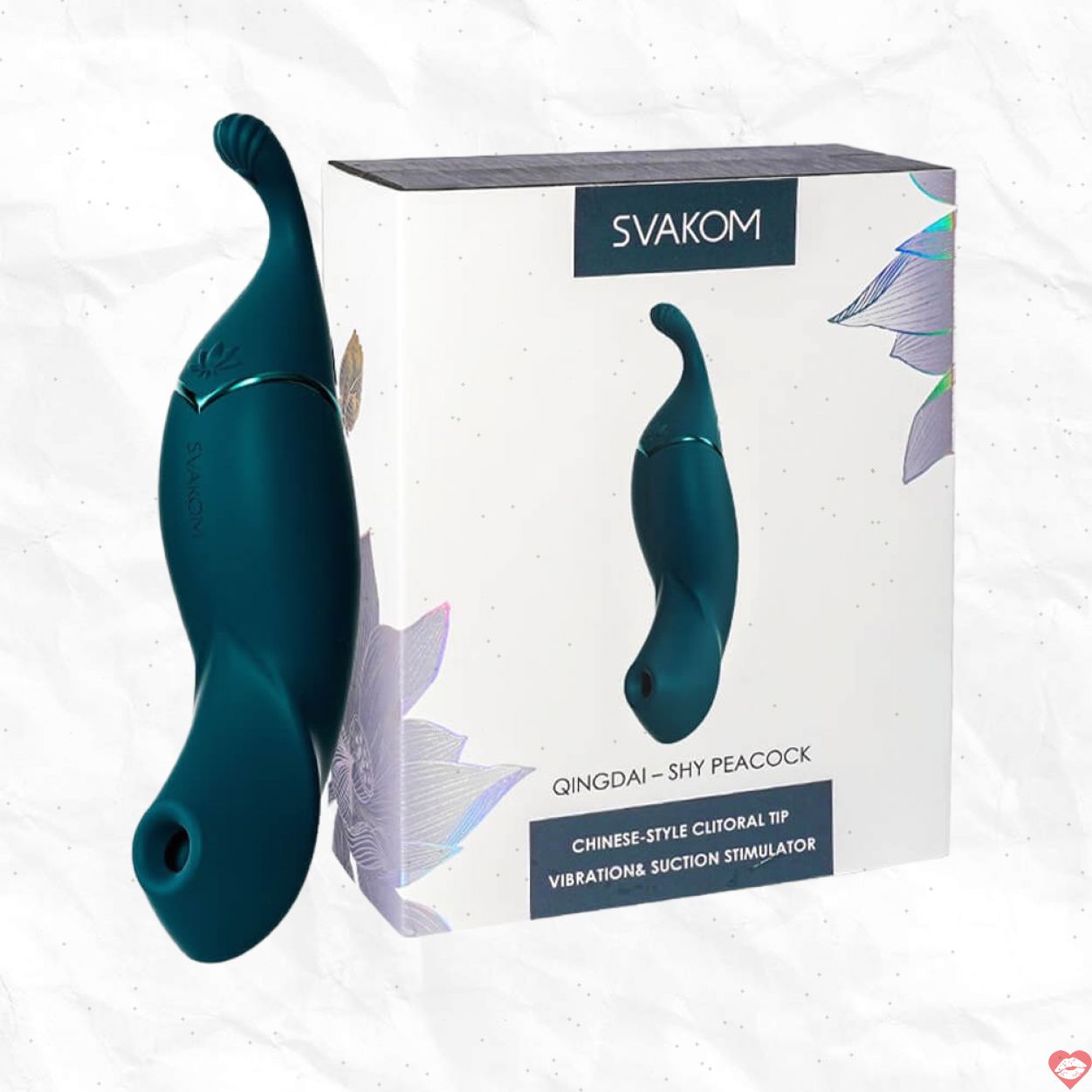 Máy massage Svakom Qingdai Shy Peacock giảm đau thư giãn hiệu quả 