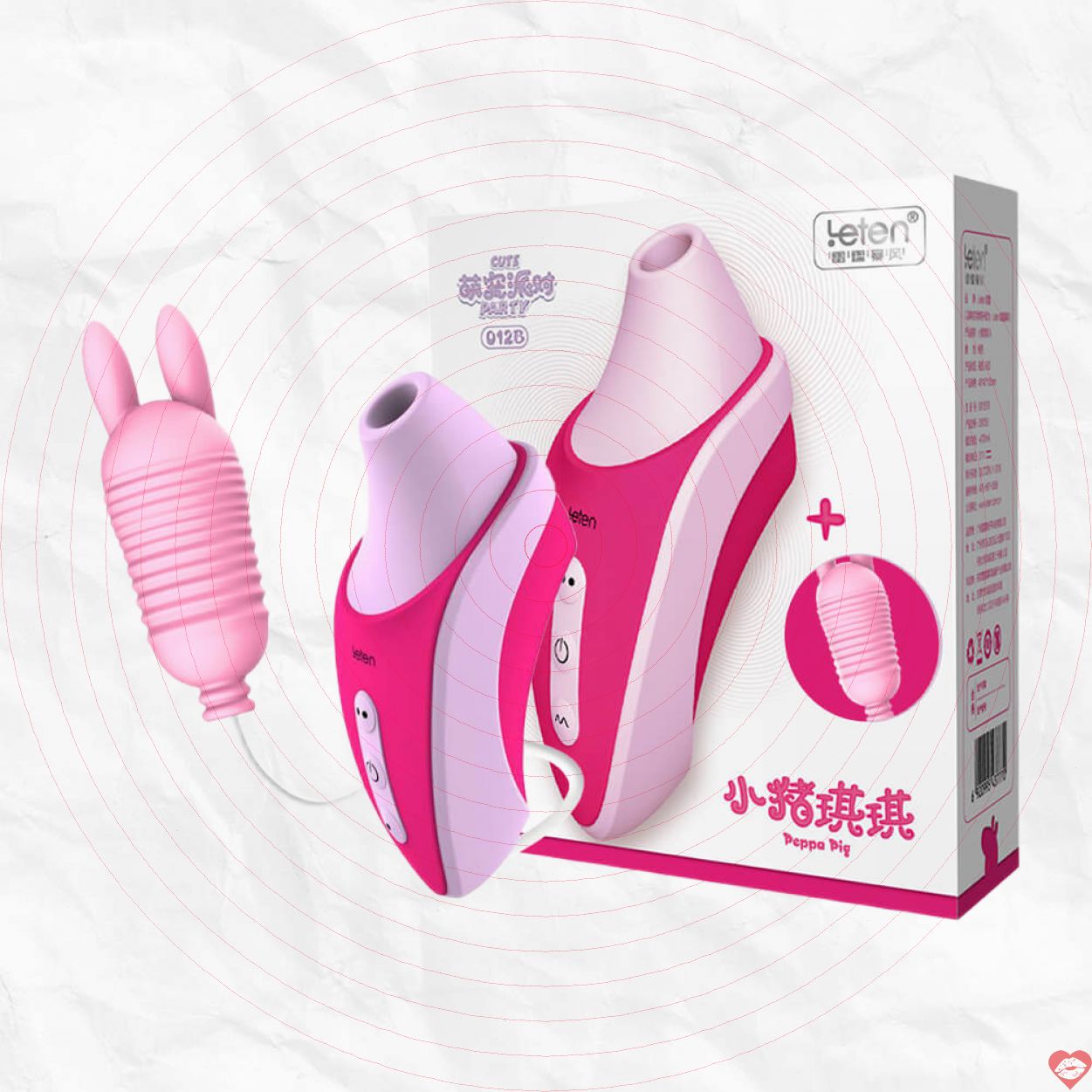 Máy massage Leten Peppa Pig 012B chính hãng tiện lợi giá tốt 