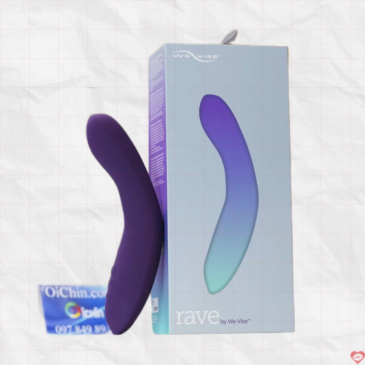 Rave by We-Vibe Máy Rung Điểm G Mềm Mại Kích Thích Cực Sướng 