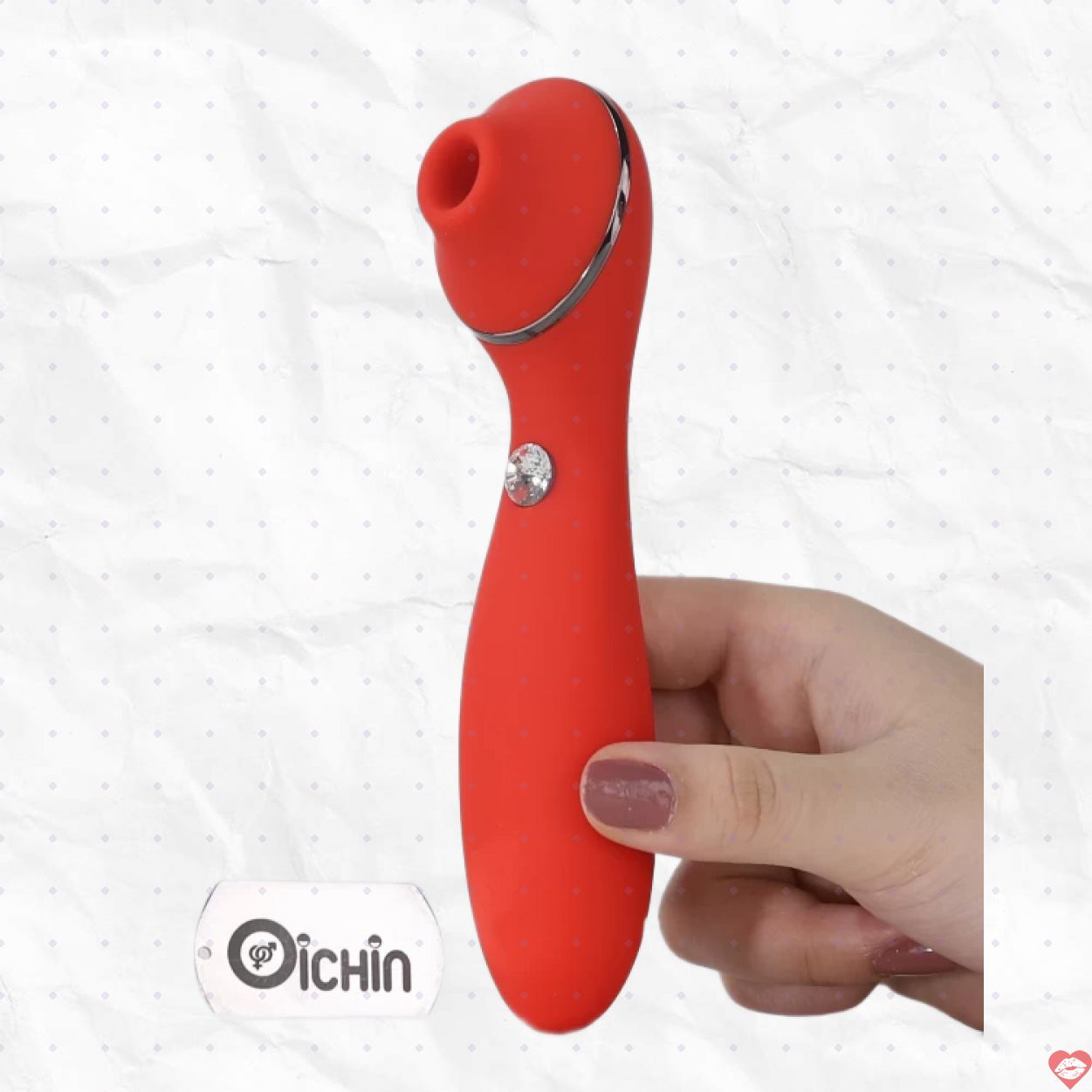 KISTOY Elizebeth Rung 2 Đầu Hút Thổi 30 Chế Độ Cao Cấp Kích Thích 
