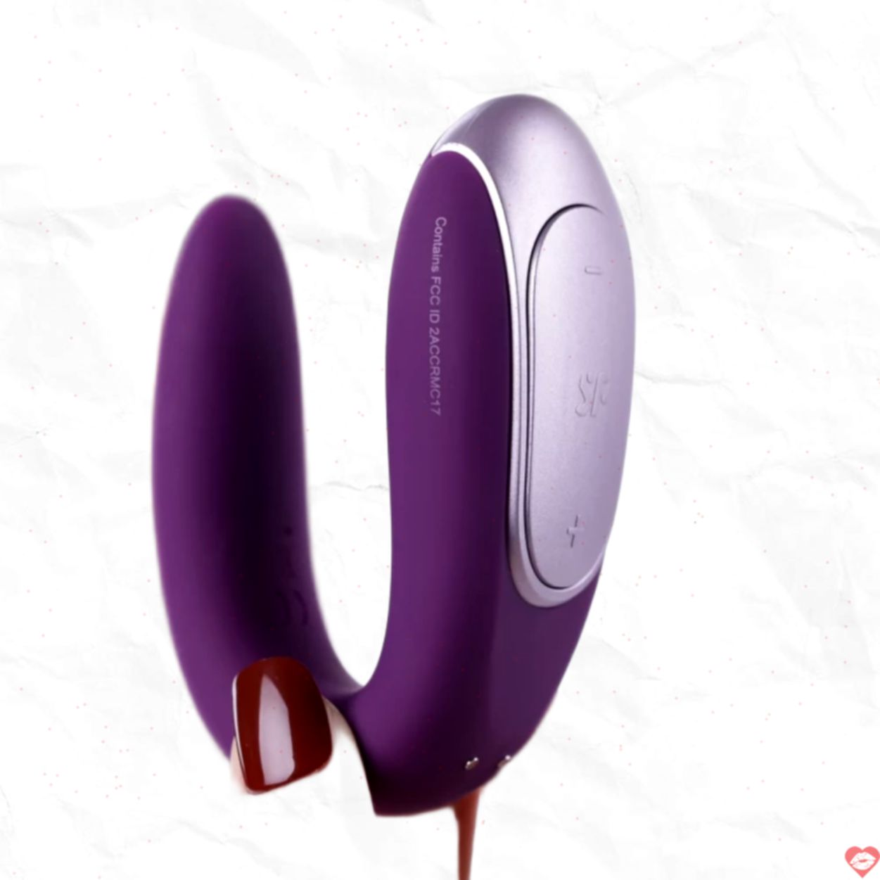 Satisfyer Double Fun 2 đầu rung điều khiển từ xa qua app, kích thích cực đỉnh 