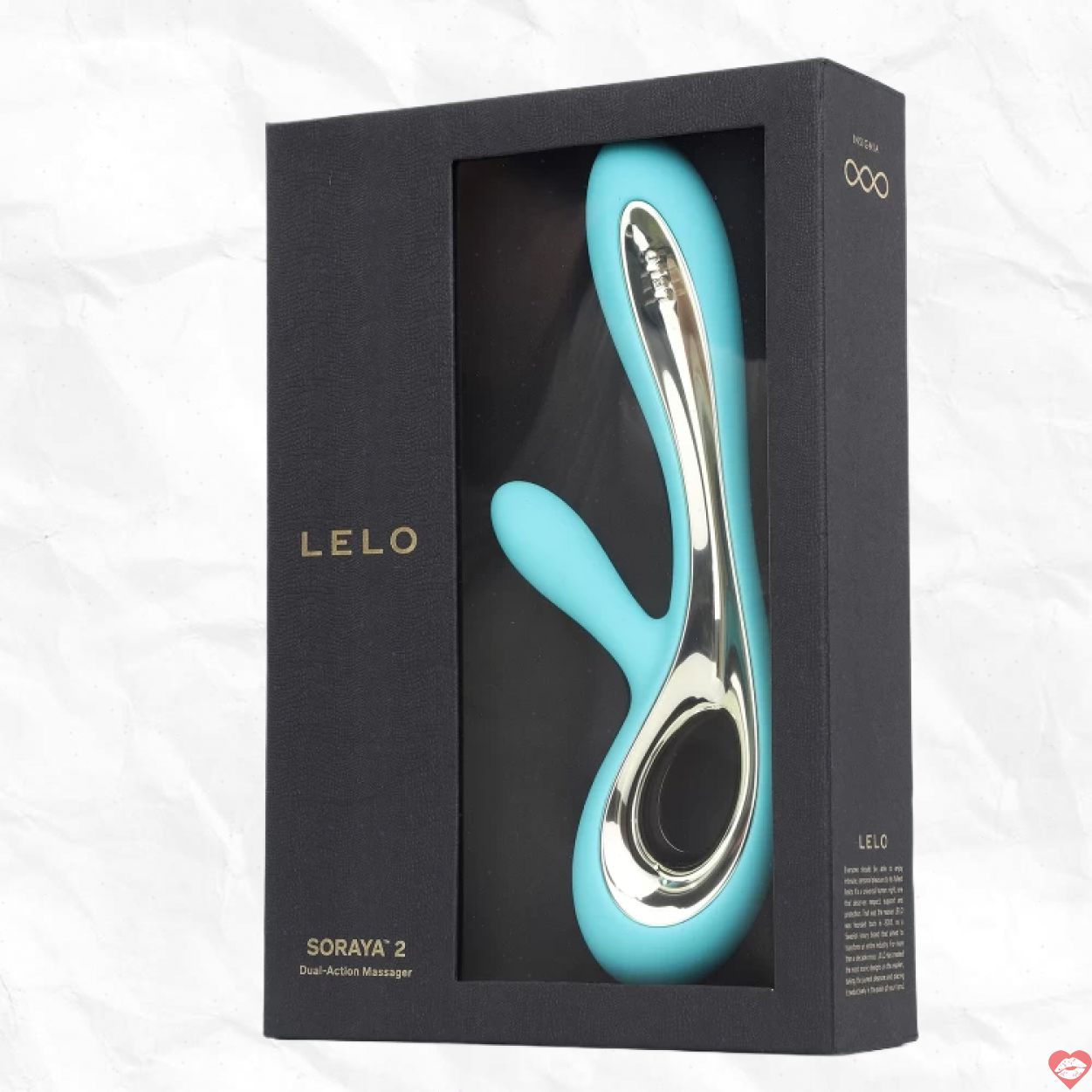 Máy Rung Kích Thích Kép Lelo Soraya 2 Aqua Thụy Điển Cao Cấp 