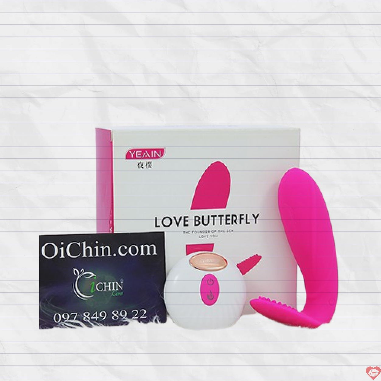 YEAIN Love Butter Fly 2 đầu rung 10 chế độ cao cấp điều khiển từ xa  