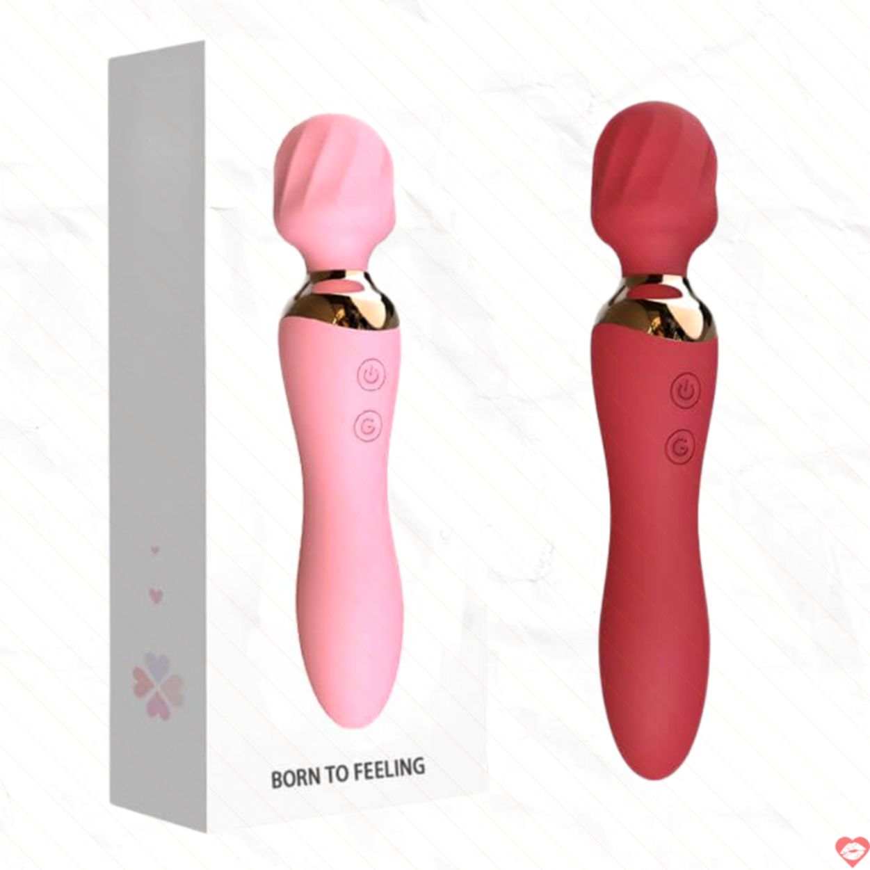 Chày Rung 2 Đầu 12 Chế Độ Siêu Mạnh Kích Thích Đa Dạng 
