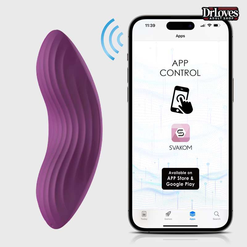 Máy Rung Gắn Chíp Svakom Edeny Điều Khiển App
