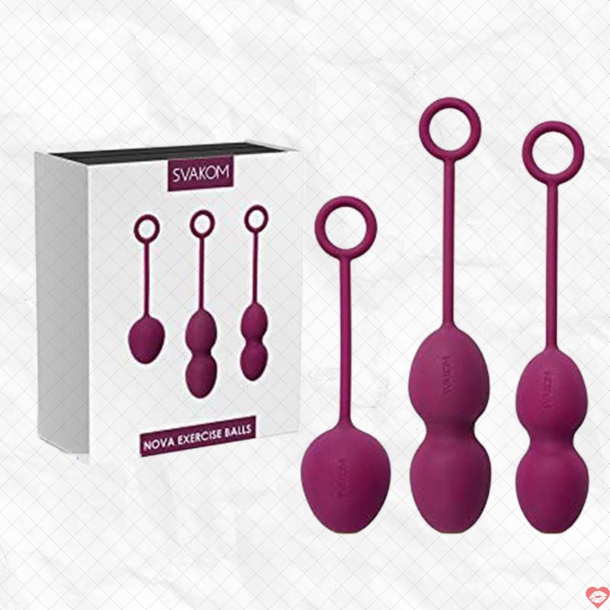 Bóng tập Kegel Svakom Nova chính hãng Se khít nâng cơ âm đạo  