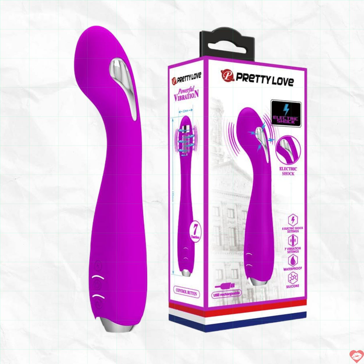 Máy Massage Điểm G Xung Điện Kết Nối App Pretty Love Homunculus Tăng Khoái Cảm 